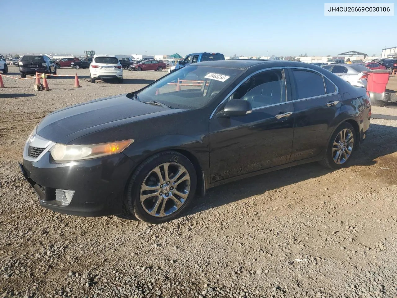 2009 Acura Tsx VIN: JH4CU26669C030106 Lot: 78485234