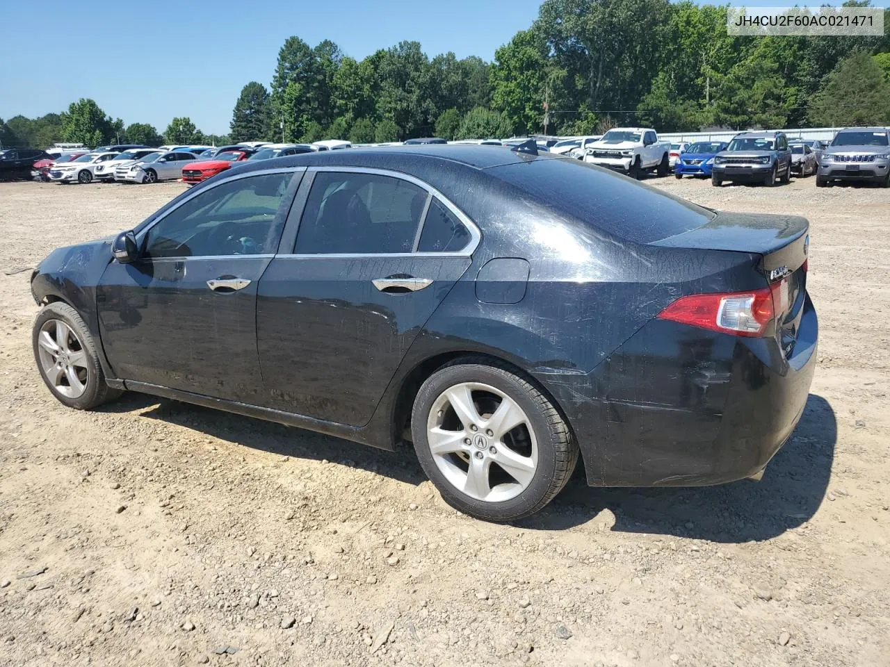 2010 Acura Tsx VIN: JH4CU2F60AC021471 Lot: 58851634