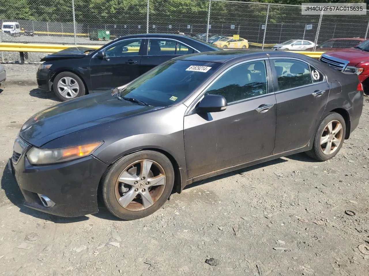 2010 Acura Tsx VIN: JH4CU2F67AC015635 Lot: 61829214