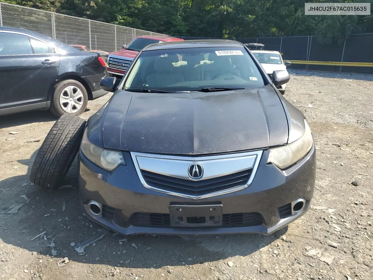 2010 Acura Tsx VIN: JH4CU2F67AC015635 Lot: 61829214