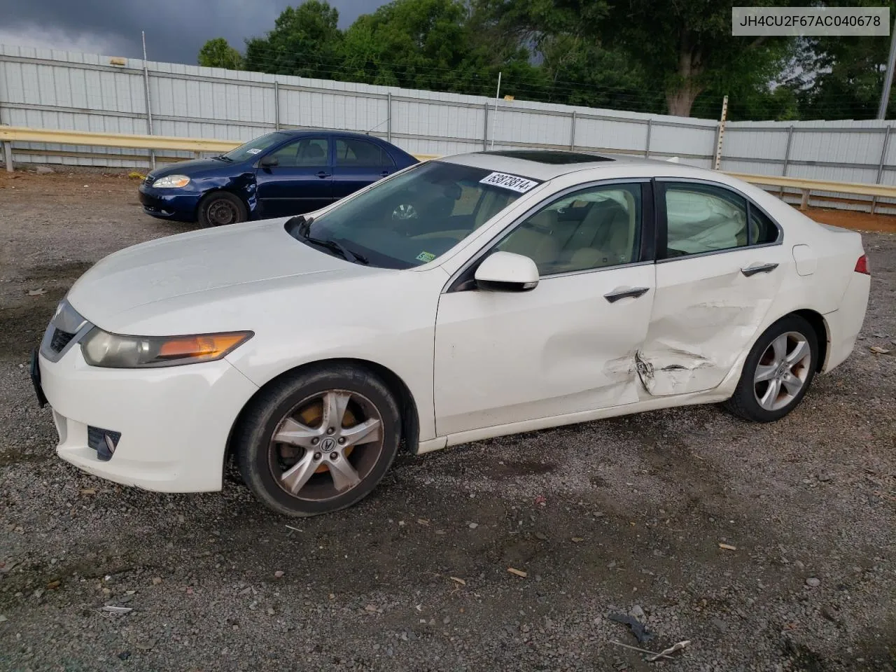 2010 Acura Tsx VIN: JH4CU2F67AC040678 Lot: 63873814