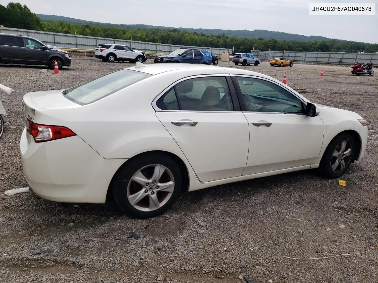 2010 Acura Tsx VIN: JH4CU2F67AC040678 Lot: 63873814