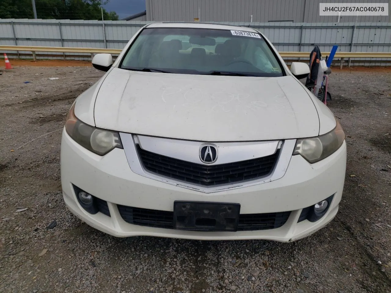 2010 Acura Tsx VIN: JH4CU2F67AC040678 Lot: 63873814