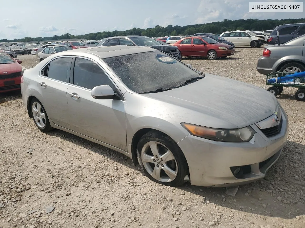 2010 Acura Tsx VIN: JH4CU2F65AC019487 Lot: 64159774