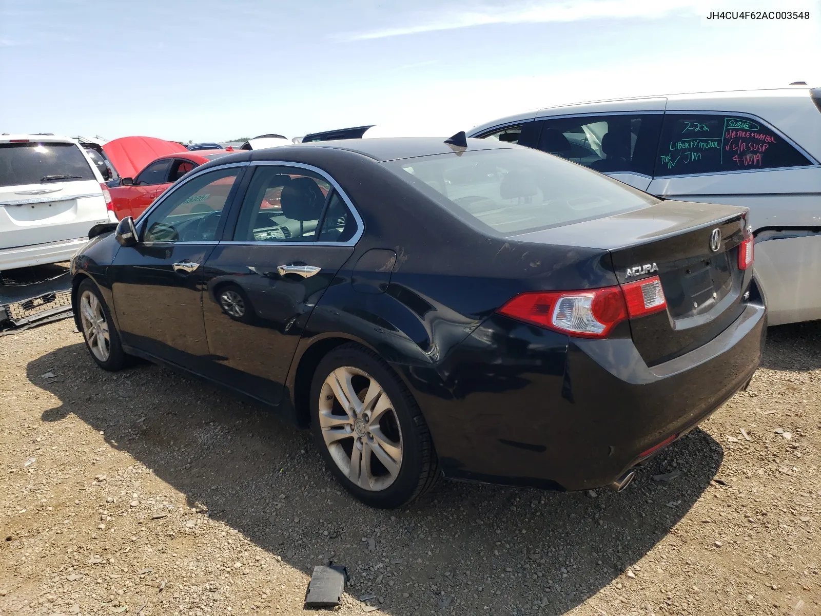 2010 Acura Tsx VIN: JH4CU4F62AC003548 Lot: 65663804