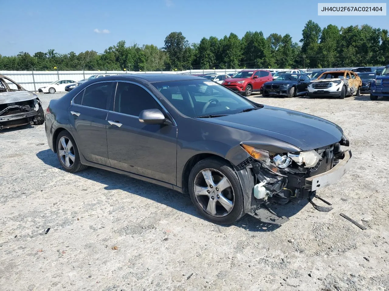 2010 Acura Tsx VIN: JH4CU2F67AC021404 Lot: 67452854