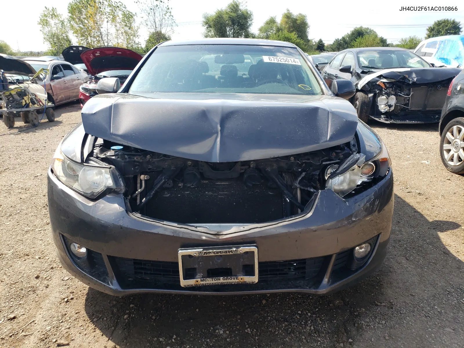 2010 Acura Tsx VIN: JH4CU2F61AC010866 Lot: 67525014