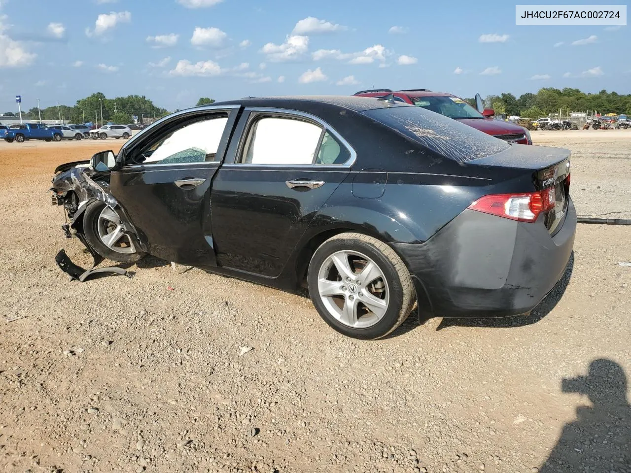 2010 Acura Tsx VIN: JH4CU2F67AC002724 Lot: 68761694