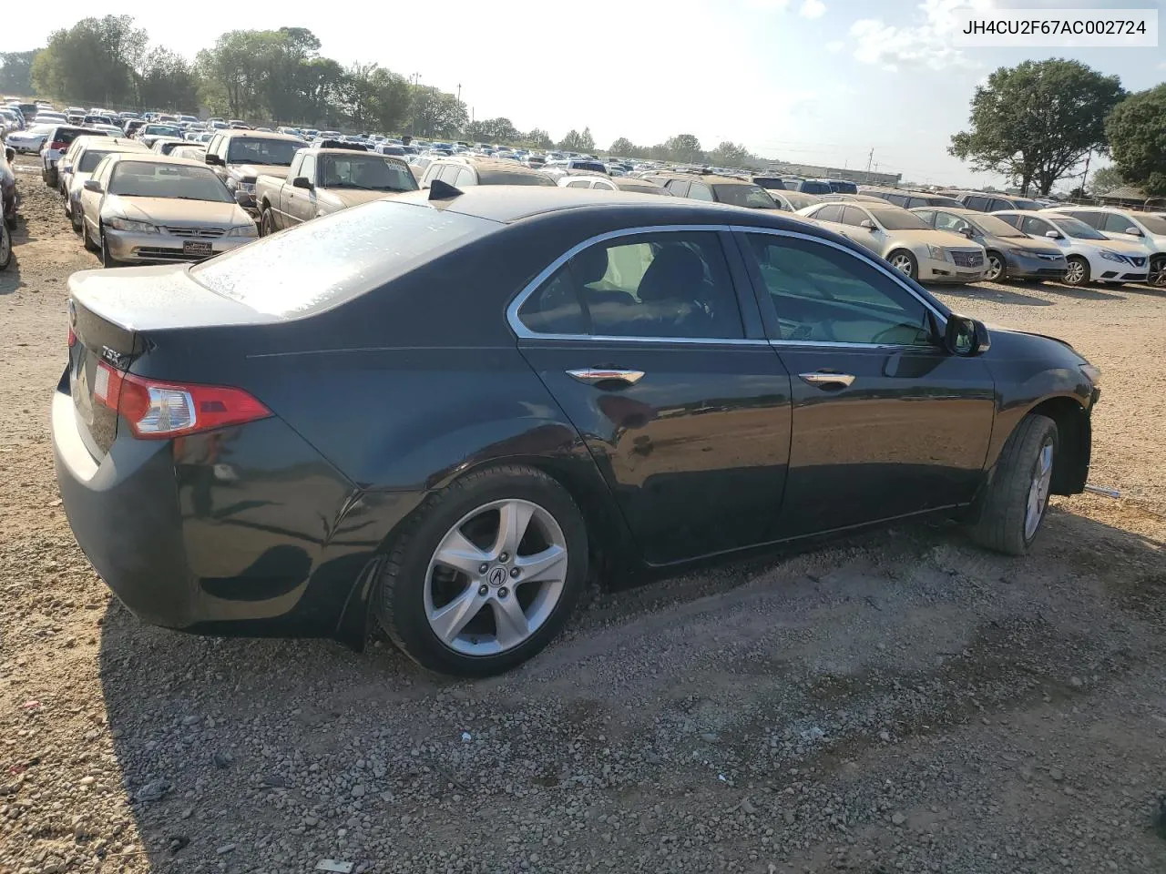 2010 Acura Tsx VIN: JH4CU2F67AC002724 Lot: 68761694