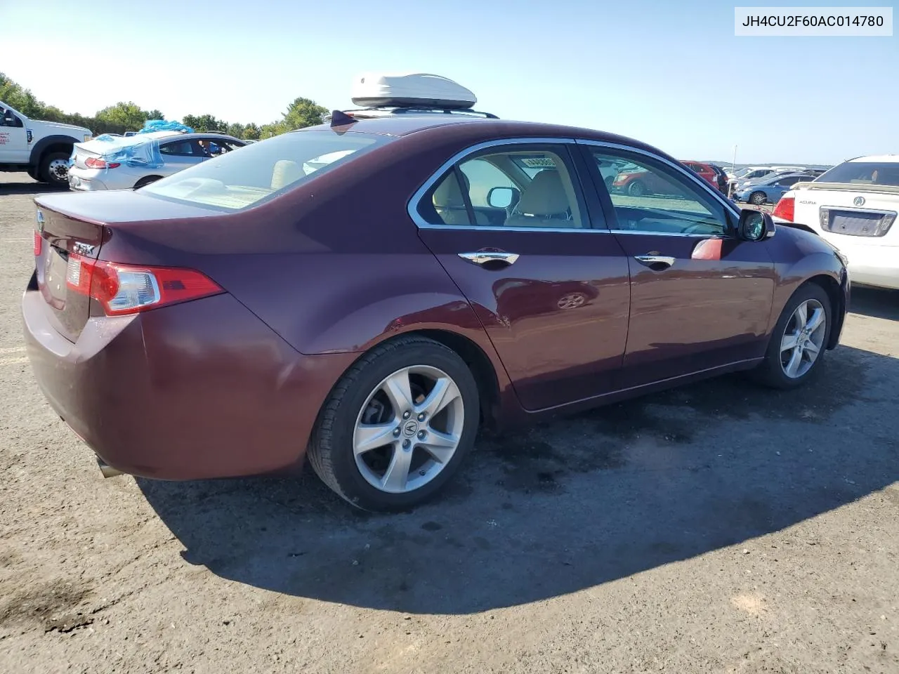 2010 Acura Tsx VIN: JH4CU2F60AC014780 Lot: 71068344