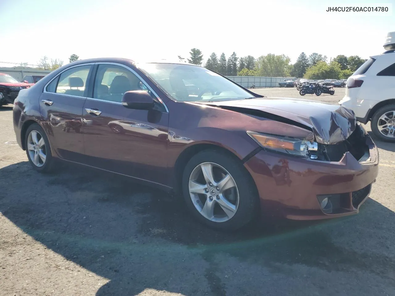 2010 Acura Tsx VIN: JH4CU2F60AC014780 Lot: 71068344