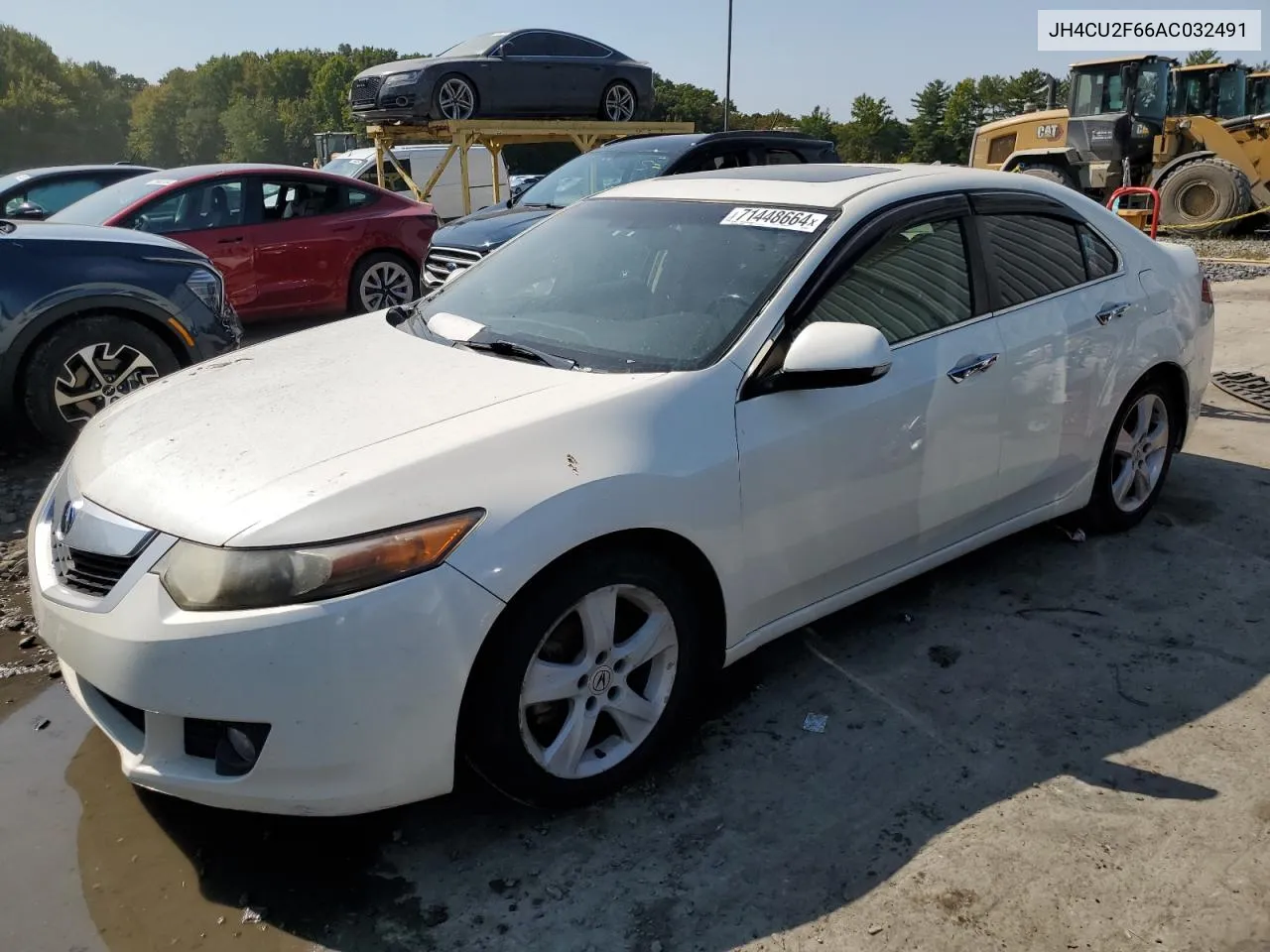 2010 Acura Tsx VIN: JH4CU2F66AC032491 Lot: 71448664