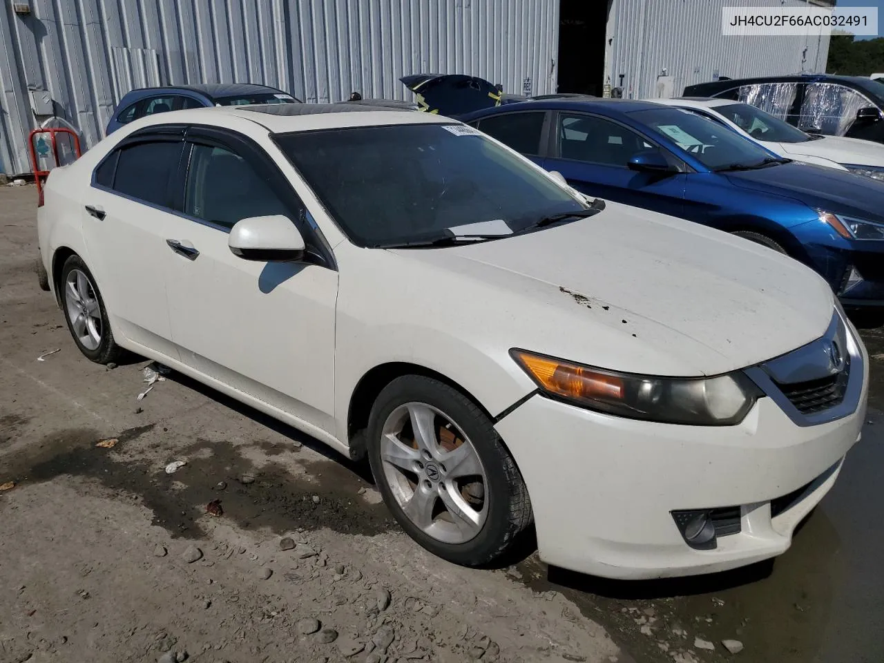 2010 Acura Tsx VIN: JH4CU2F66AC032491 Lot: 71448664