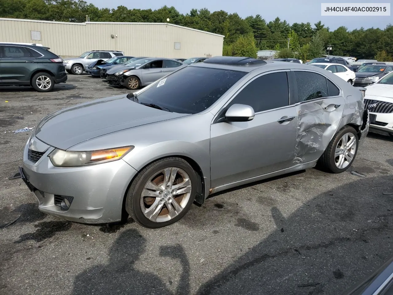 2010 Acura Tsx VIN: JH4CU4F40AC002915 Lot: 71461974