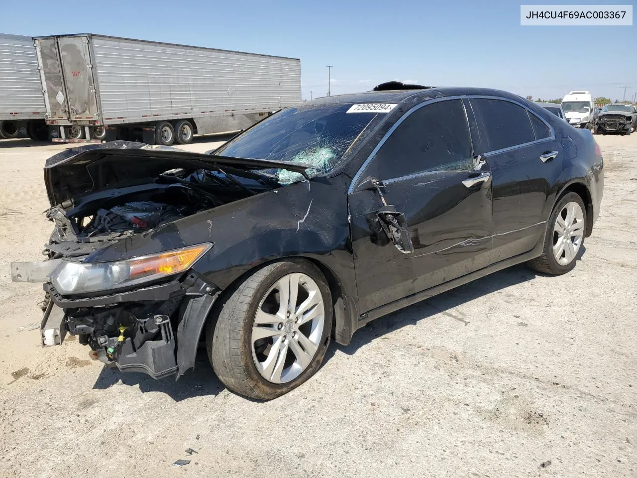 2010 Acura Tsx VIN: JH4CU4F69AC003367 Lot: 72095094