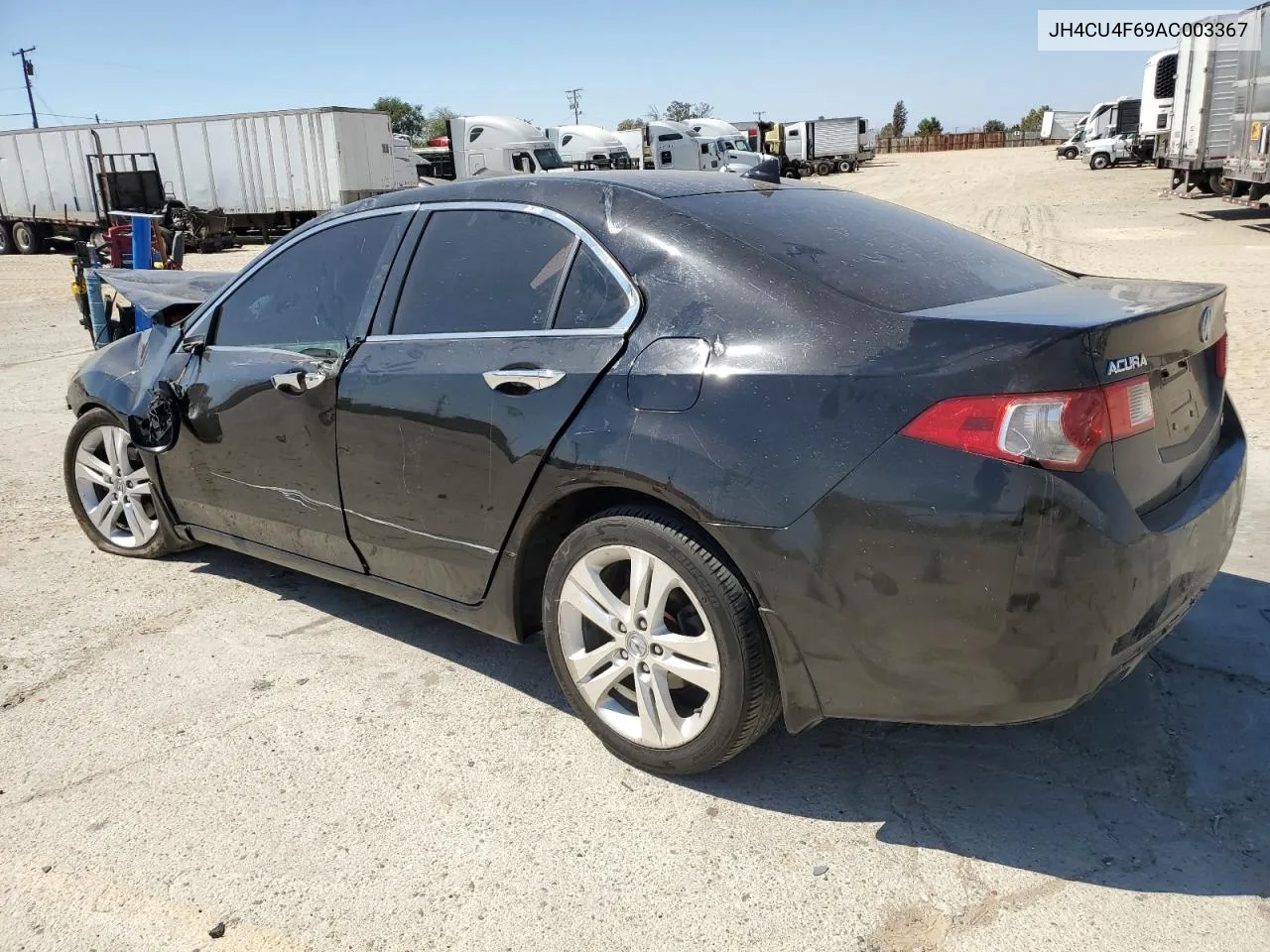 2010 Acura Tsx VIN: JH4CU4F69AC003367 Lot: 72095094