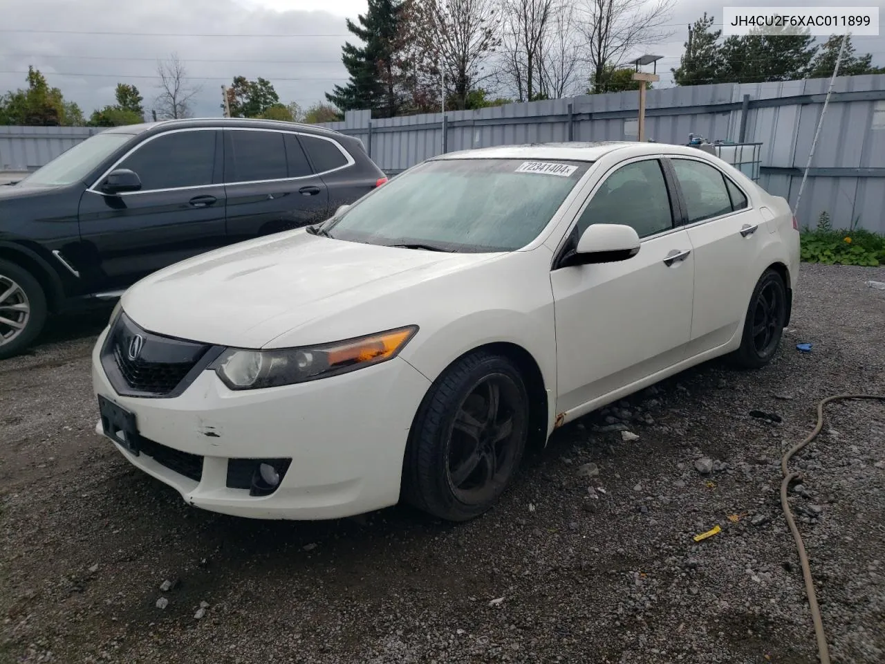 2010 Acura Tsx VIN: JH4CU2F6XAC011899 Lot: 72341404