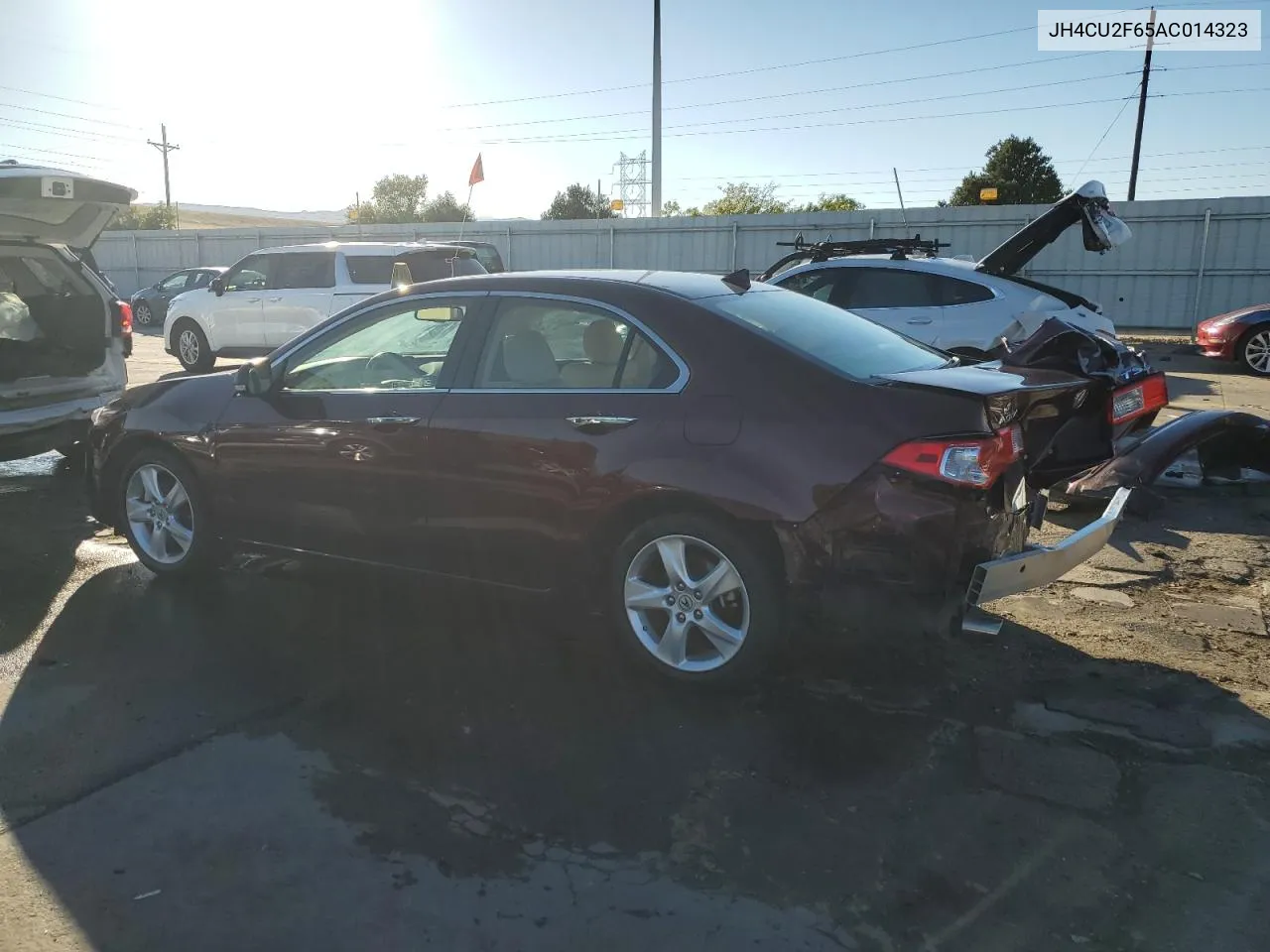 2010 Acura Tsx VIN: JH4CU2F65AC014323 Lot: 72554574