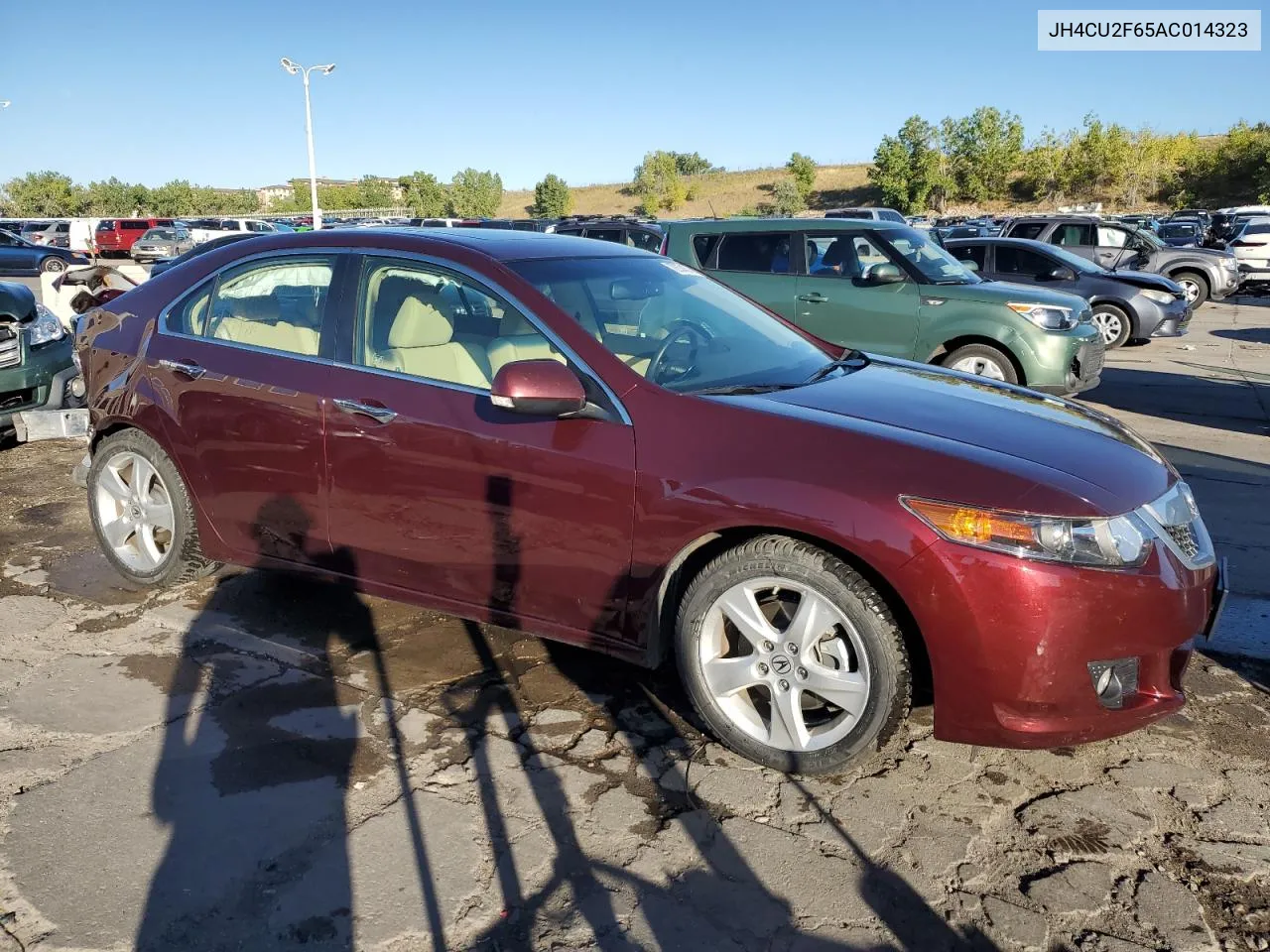 2010 Acura Tsx VIN: JH4CU2F65AC014323 Lot: 72554574