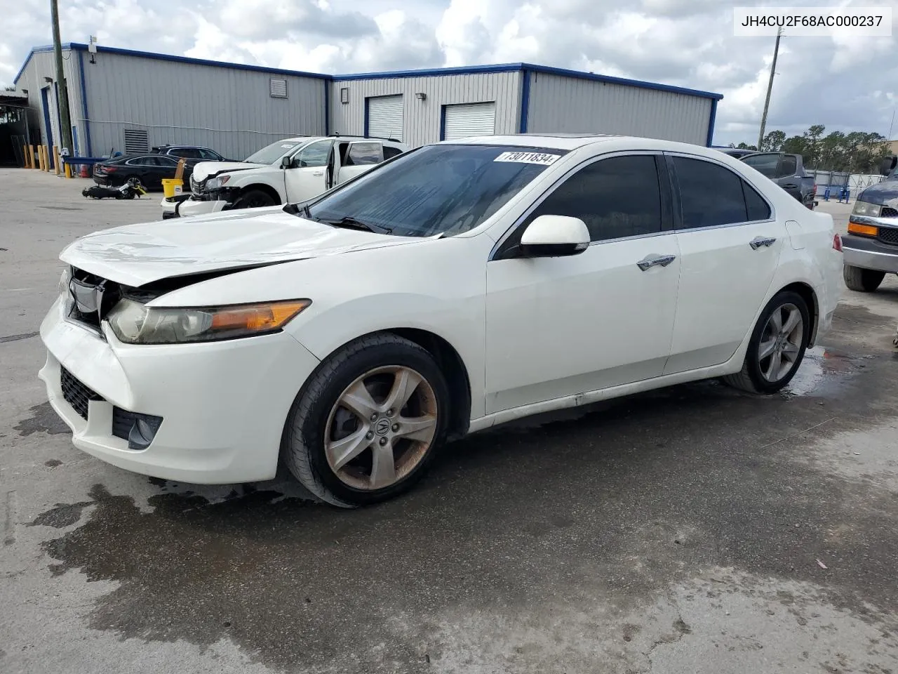 2010 Acura Tsx VIN: JH4CU2F68AC000237 Lot: 73011834