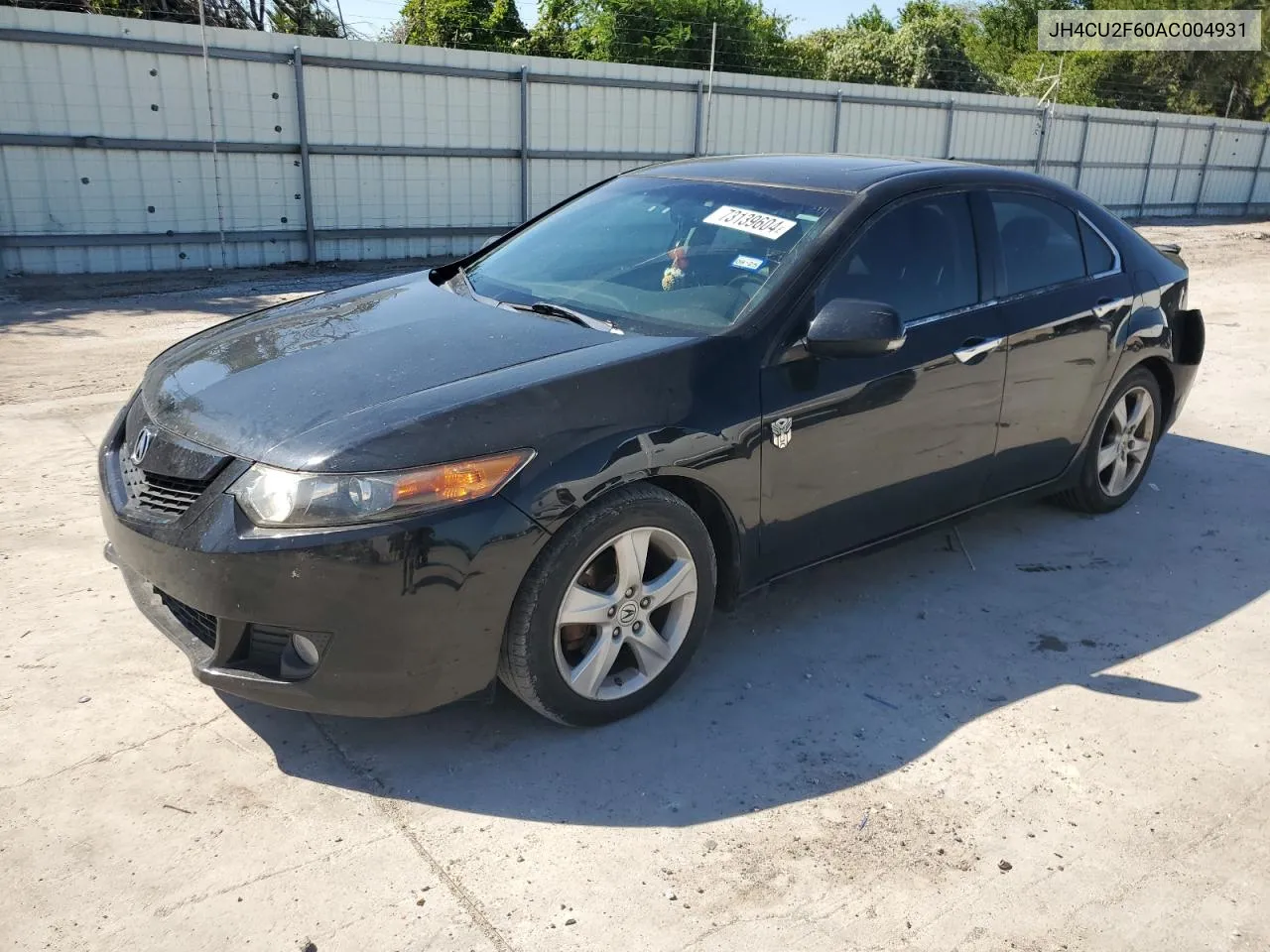 2010 Acura Tsx VIN: JH4CU2F60AC004931 Lot: 73139604