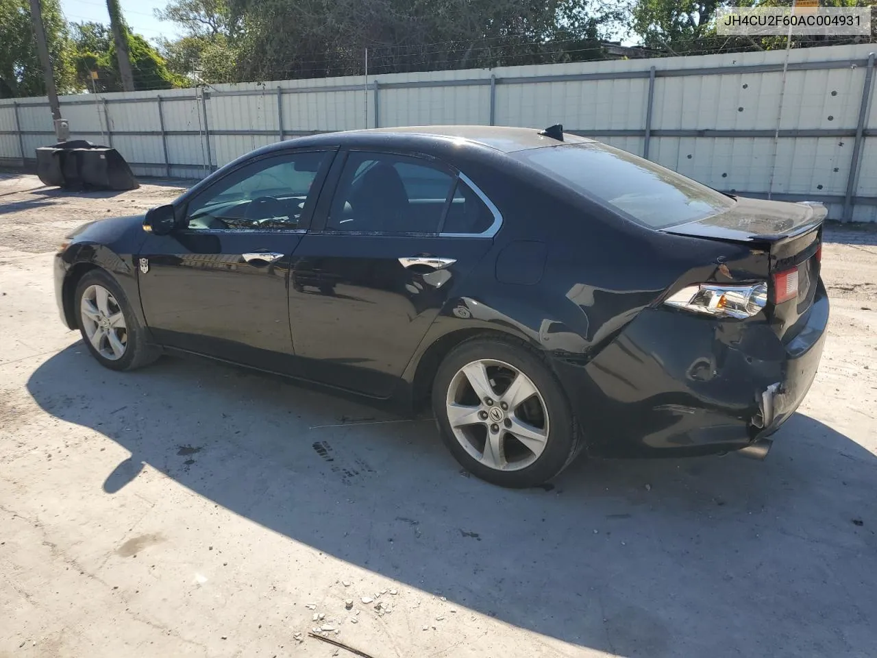 2010 Acura Tsx VIN: JH4CU2F60AC004931 Lot: 73139604