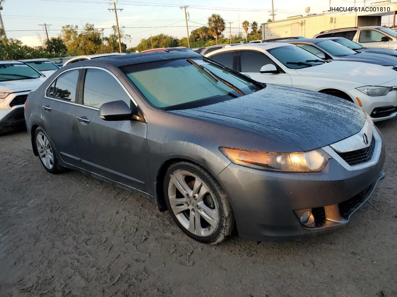 2010 Acura Tsx VIN: JH4CU4F61AC001810 Lot: 74174684