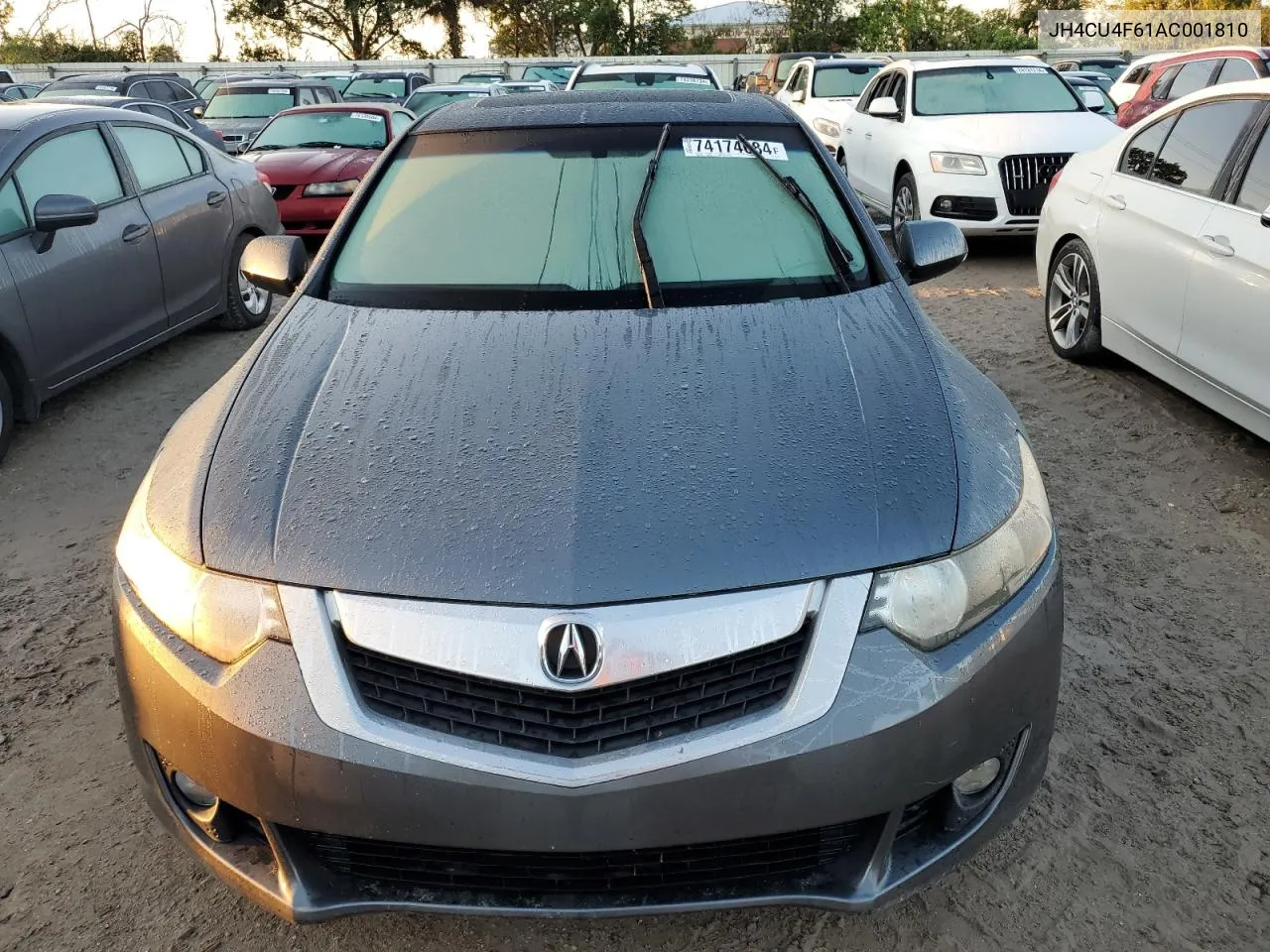 2010 Acura Tsx VIN: JH4CU4F61AC001810 Lot: 74174684