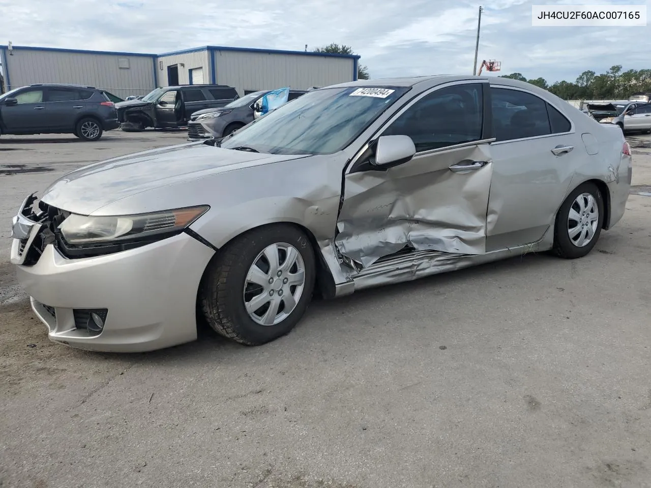 2010 Acura Tsx VIN: JH4CU2F60AC007165 Lot: 74200494