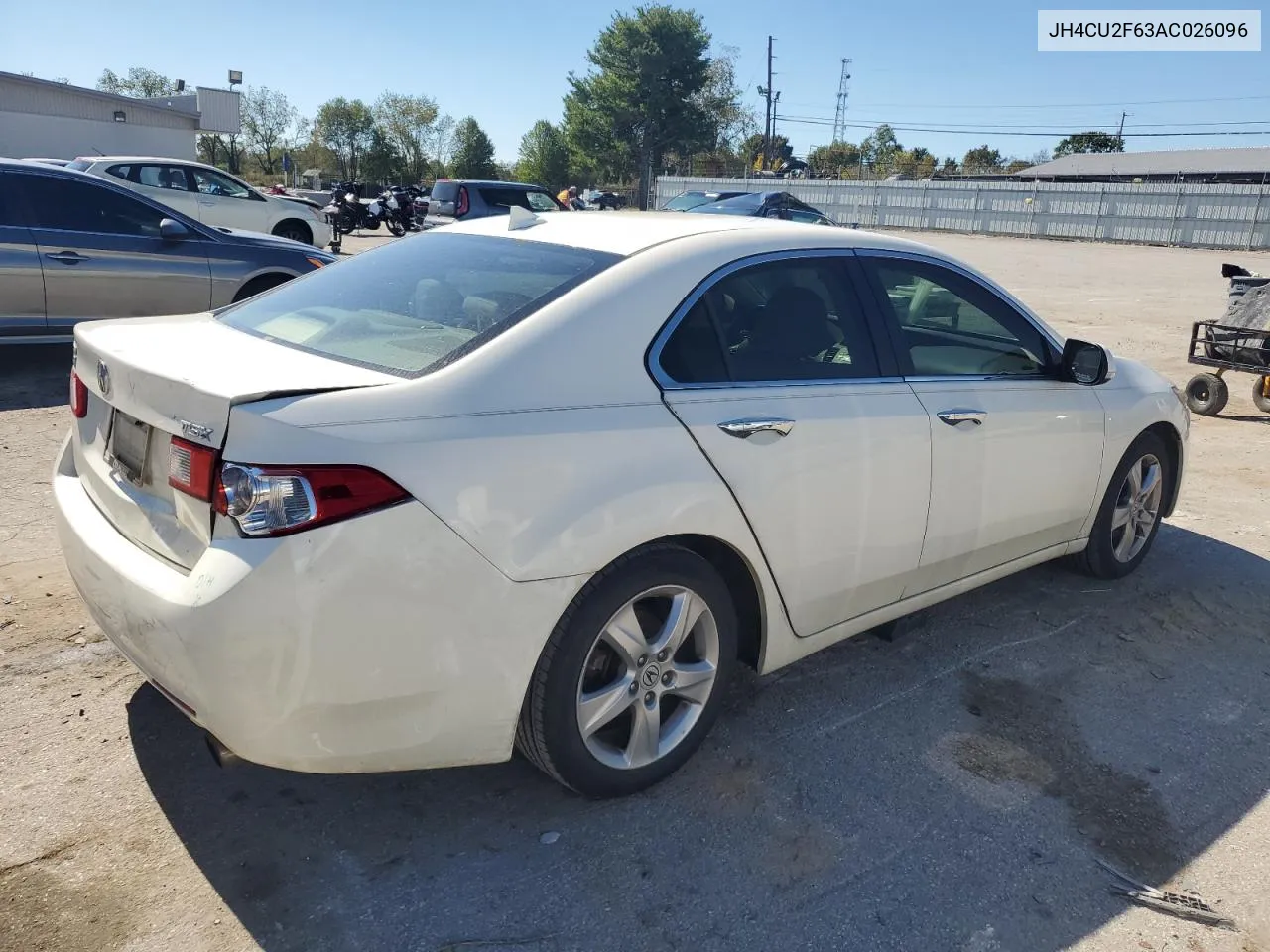 2010 Acura Tsx VIN: JH4CU2F63AC026096 Lot: 74420654