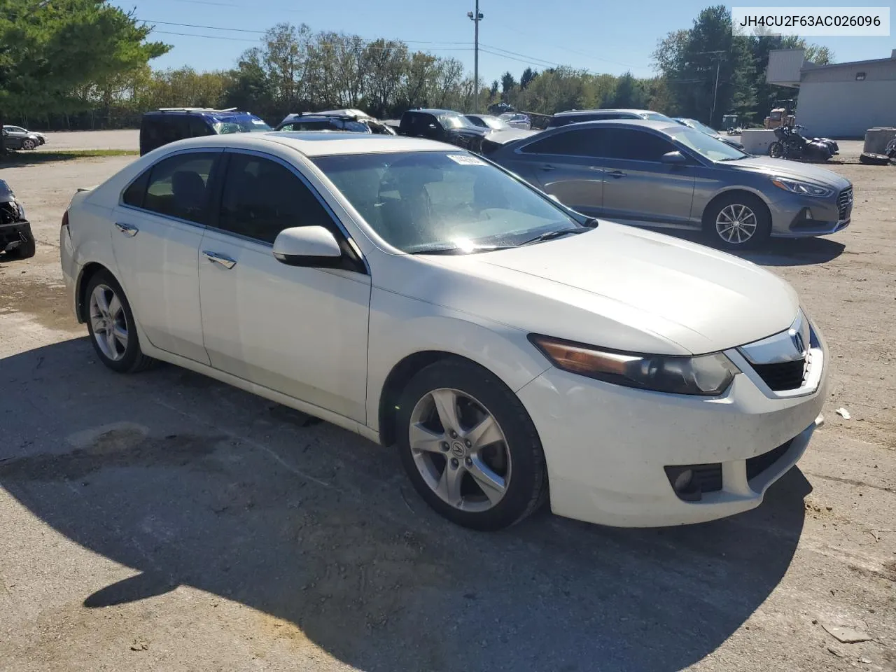 2010 Acura Tsx VIN: JH4CU2F63AC026096 Lot: 74420654