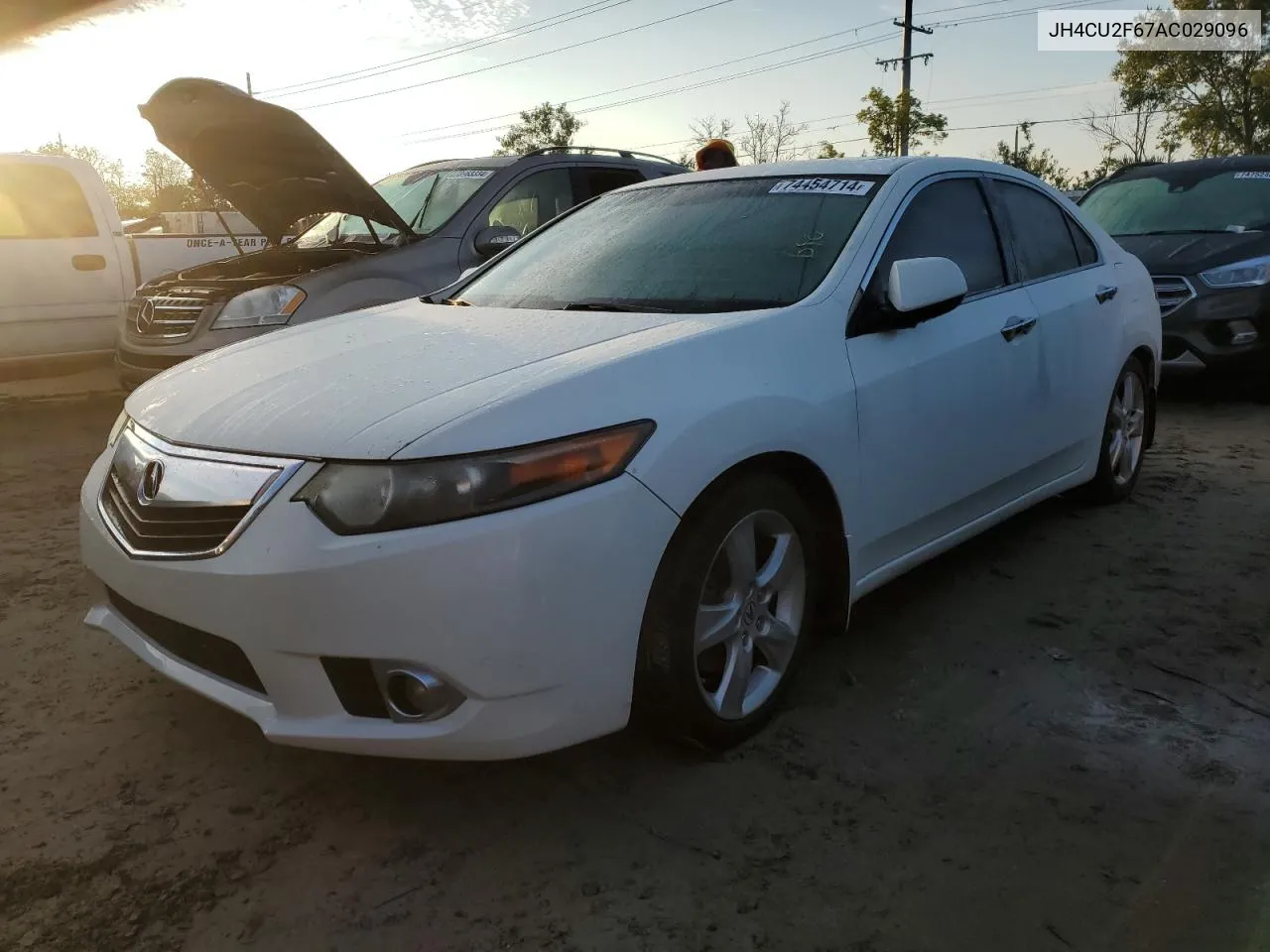 2010 Acura Tsx VIN: JH4CU2F67AC029096 Lot: 74454714