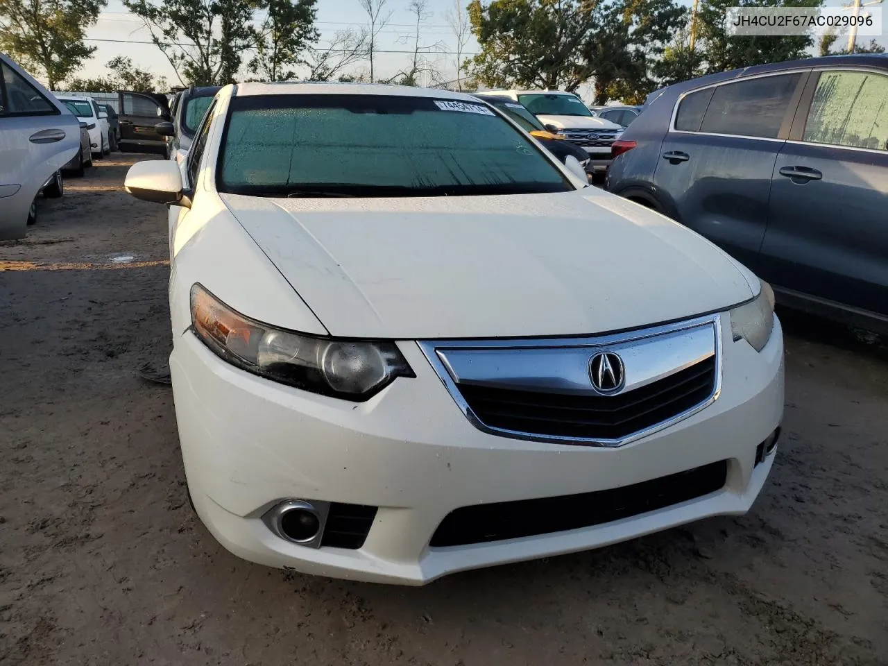 2010 Acura Tsx VIN: JH4CU2F67AC029096 Lot: 74454714