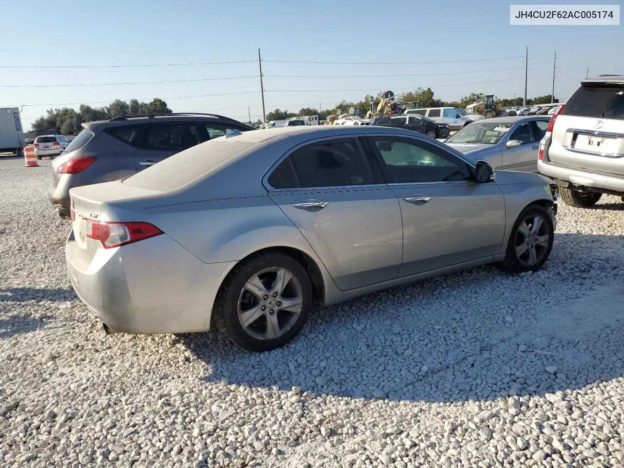 2010 Acura Tsx VIN: JH4CU2F62AC005174 Lot: 74588844