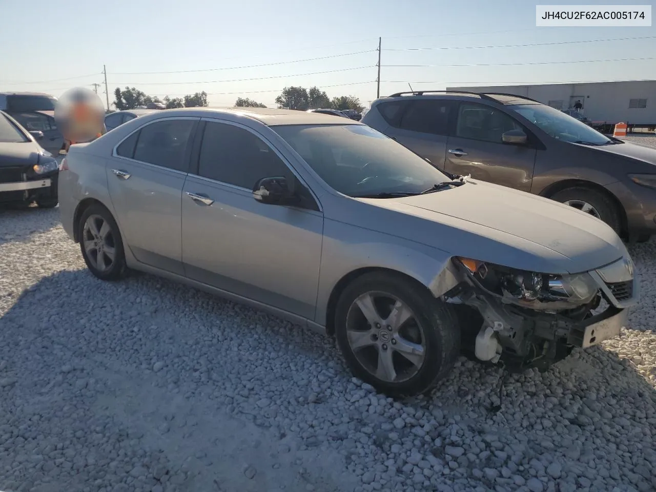 2010 Acura Tsx VIN: JH4CU2F62AC005174 Lot: 74588844