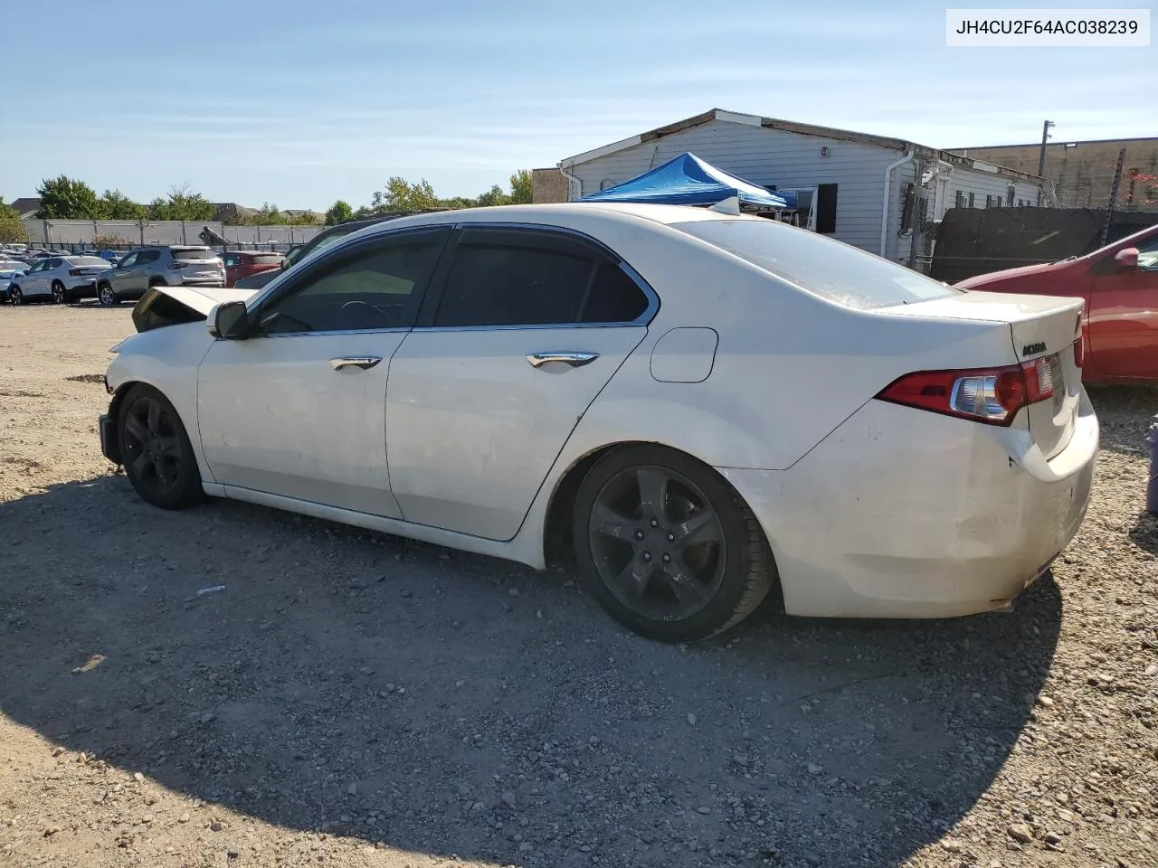 2010 Acura Tsx VIN: JH4CU2F64AC038239 Lot: 75193414