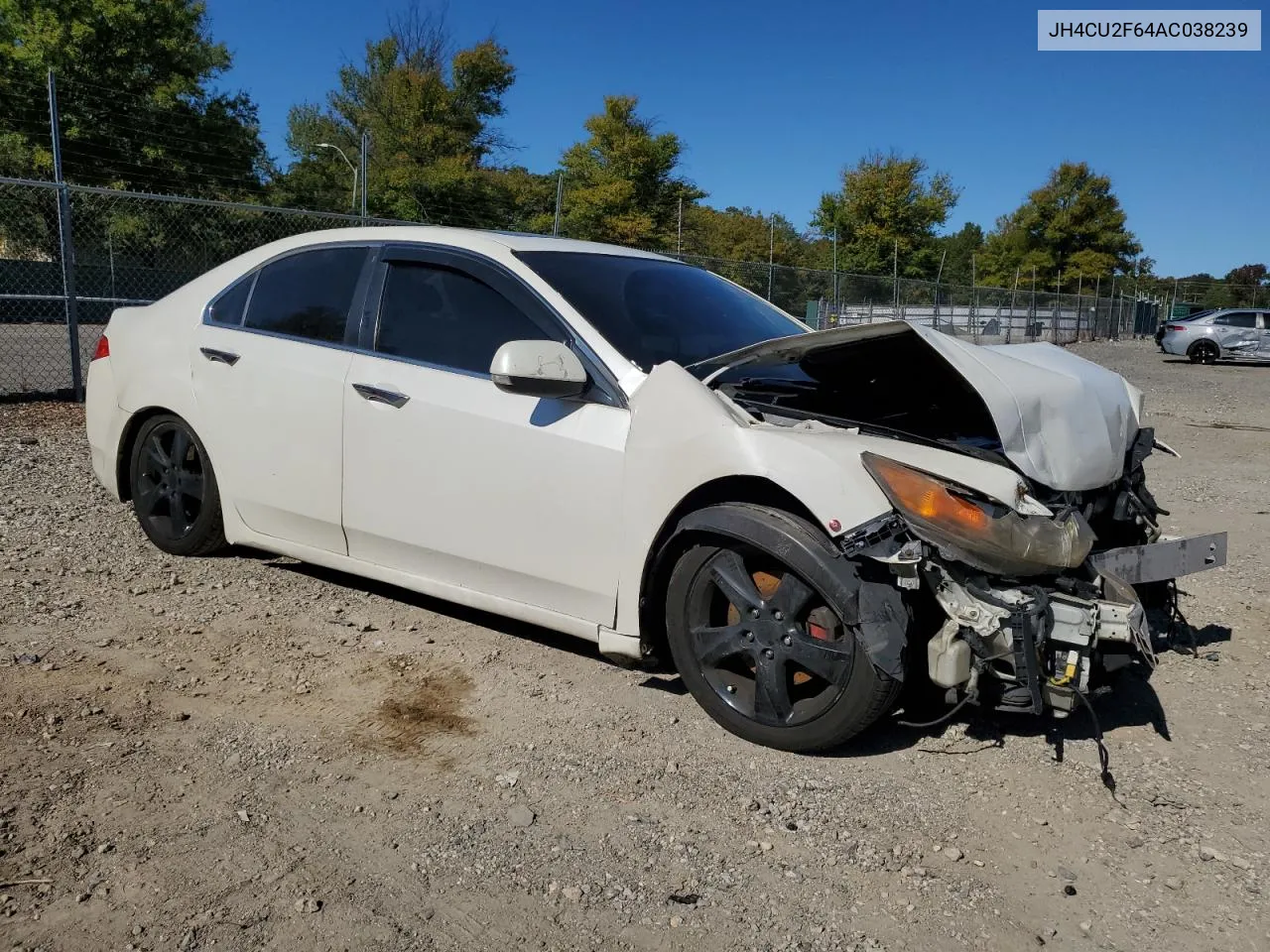 2010 Acura Tsx VIN: JH4CU2F64AC038239 Lot: 75193414