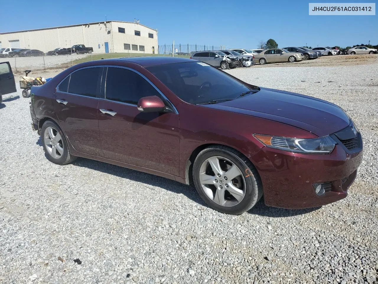 2010 Acura Tsx VIN: JH4CU2F61AC031412 Lot: 75657284