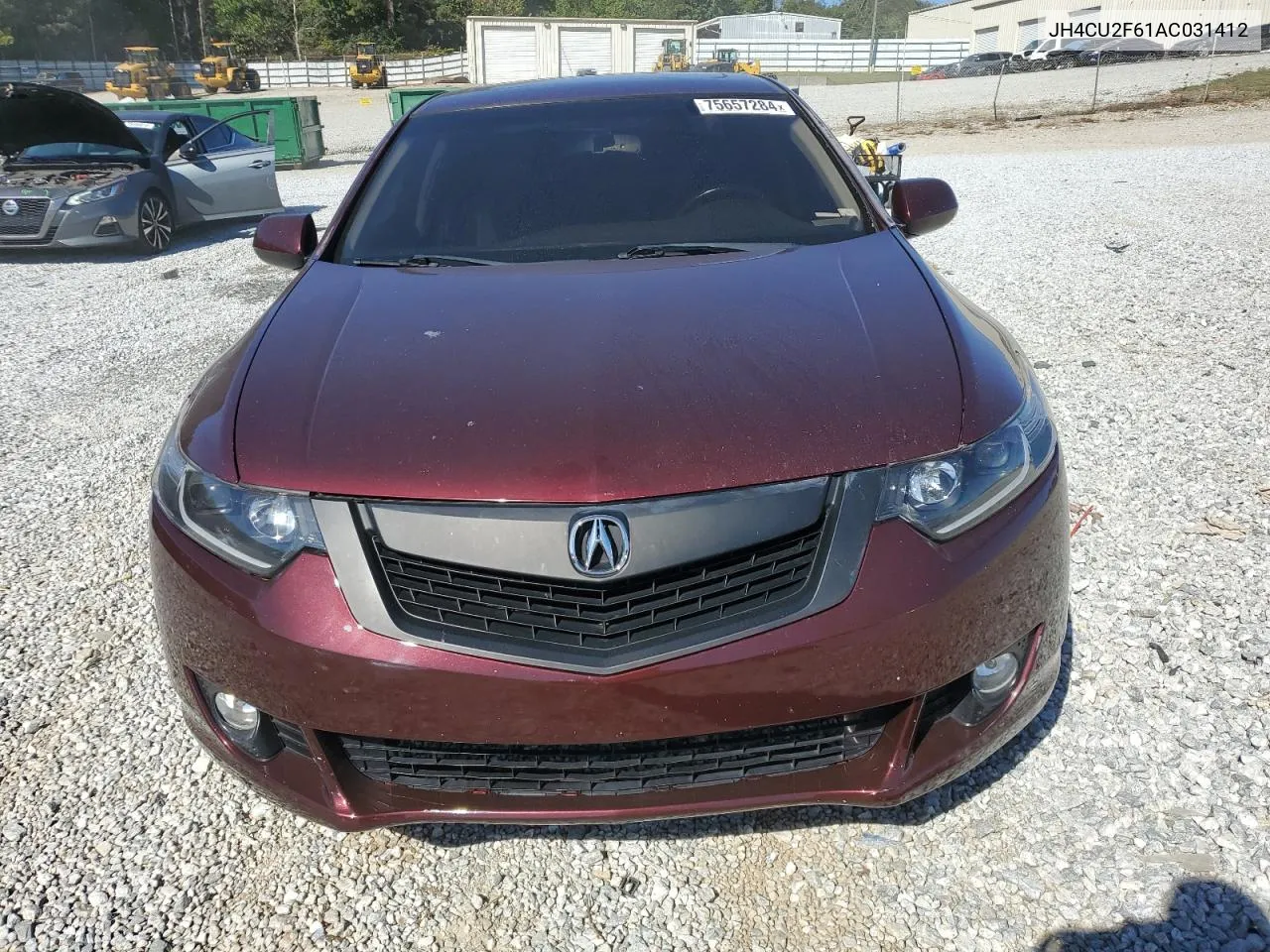 2010 Acura Tsx VIN: JH4CU2F61AC031412 Lot: 75657284