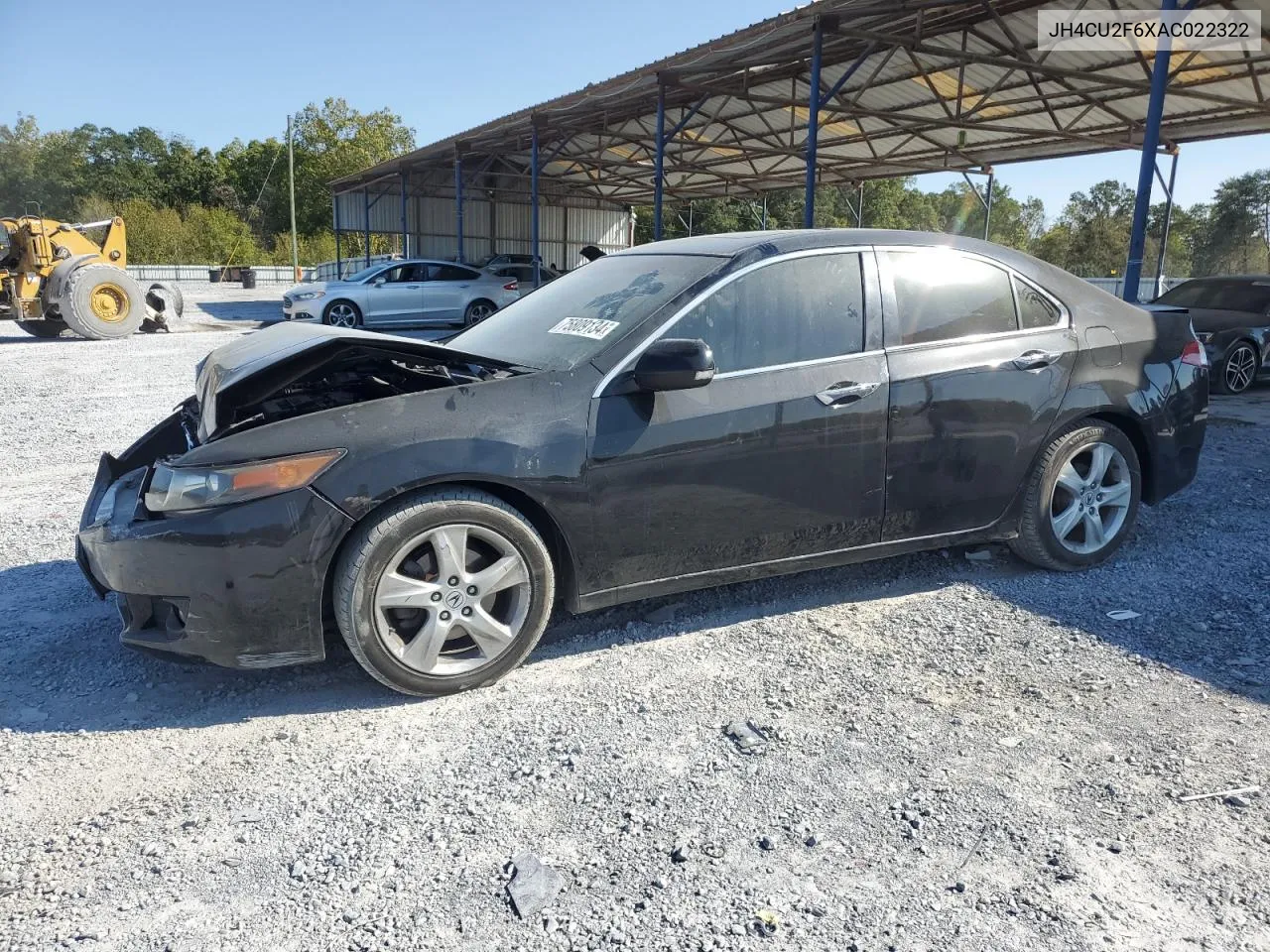 2010 Acura Tsx VIN: JH4CU2F6XAC022322 Lot: 75809134