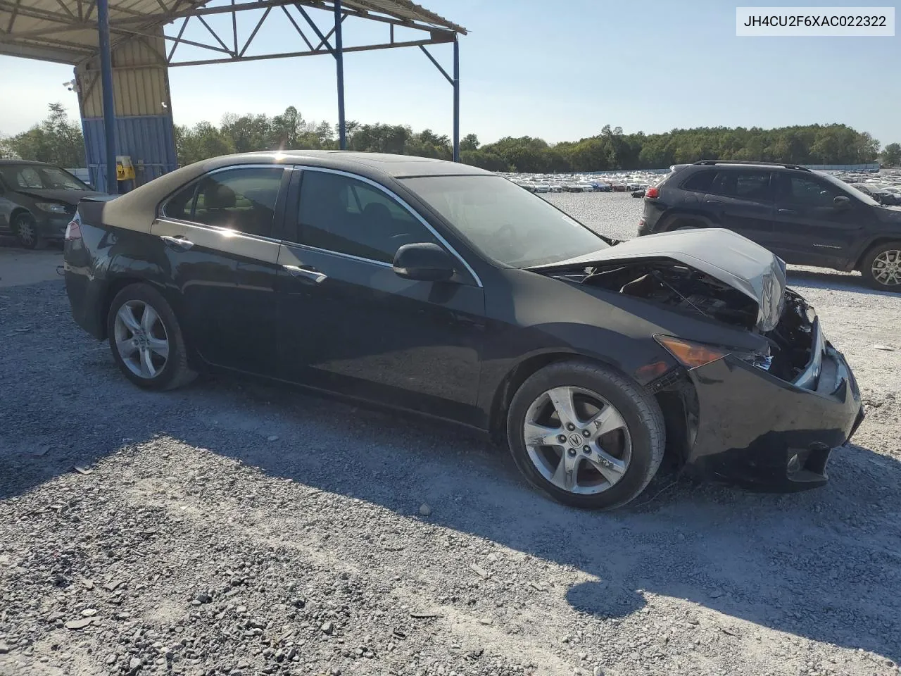 2010 Acura Tsx VIN: JH4CU2F6XAC022322 Lot: 75809134