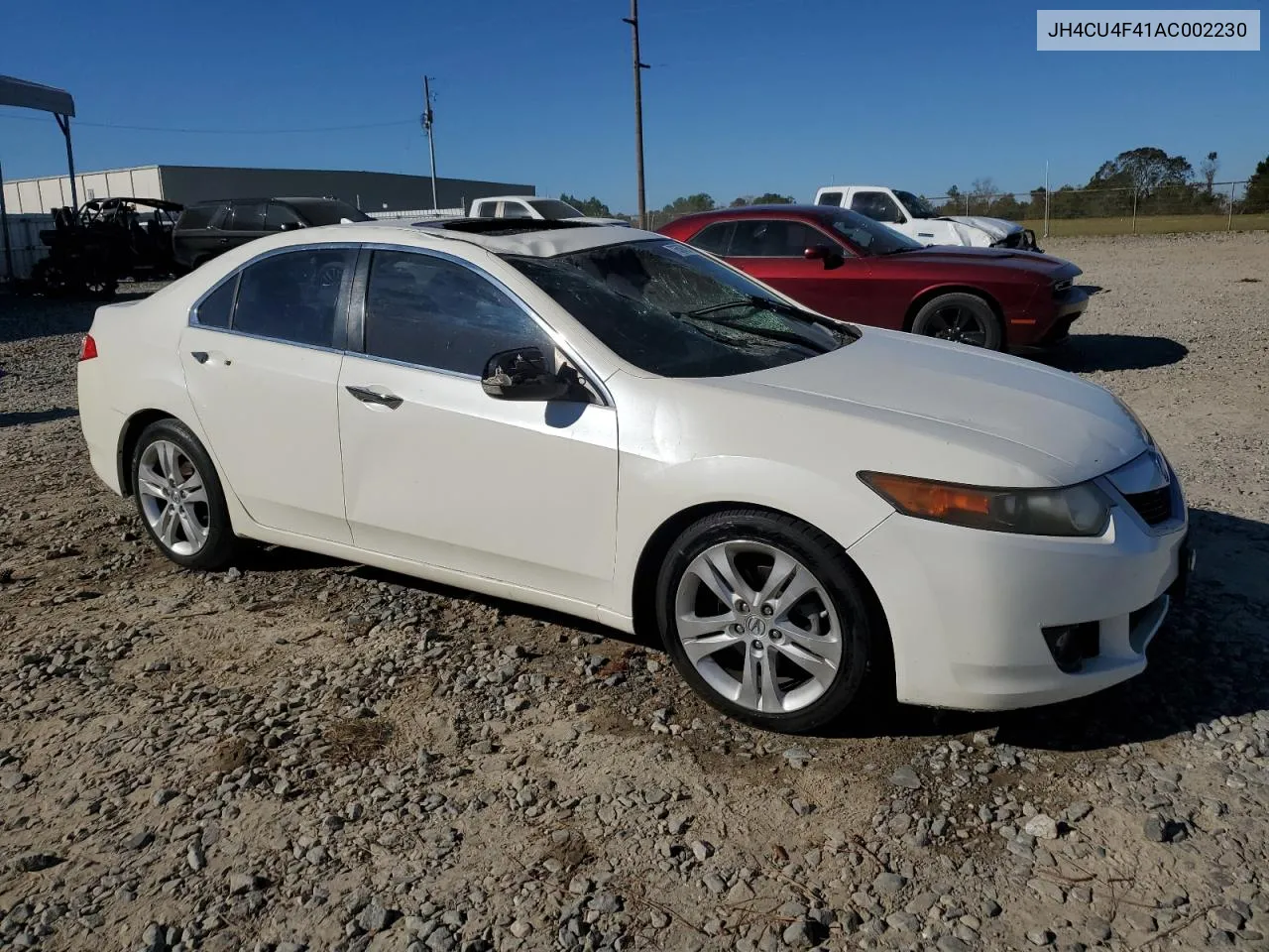 2010 Acura Tsx VIN: JH4CU4F41AC002230 Lot: 76597294