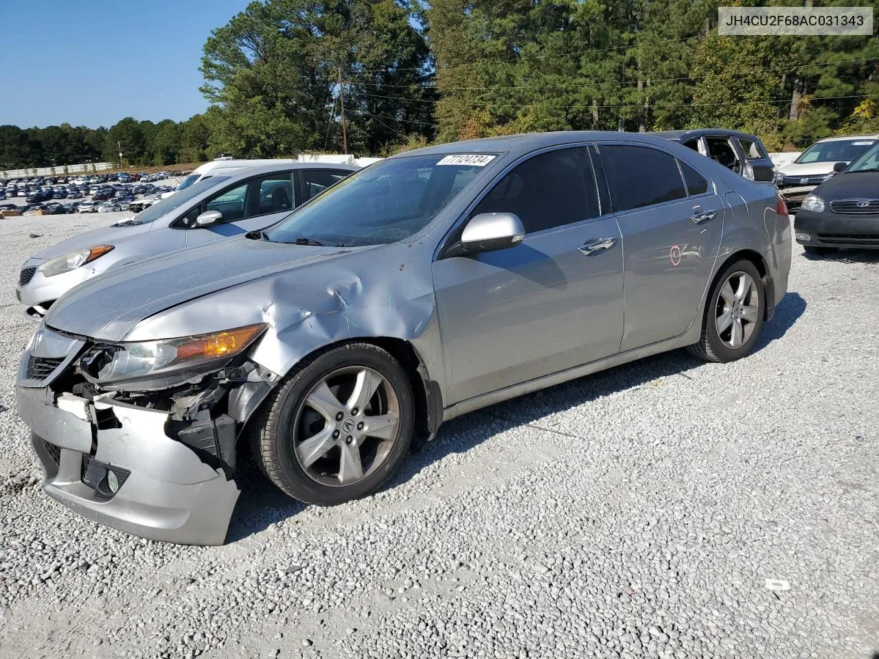 2010 Acura Tsx VIN: JH4CU2F68AC031343 Lot: 77124734