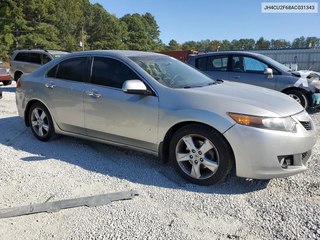 2010 Acura Tsx VIN: JH4CU2F68AC031343 Lot: 77124734