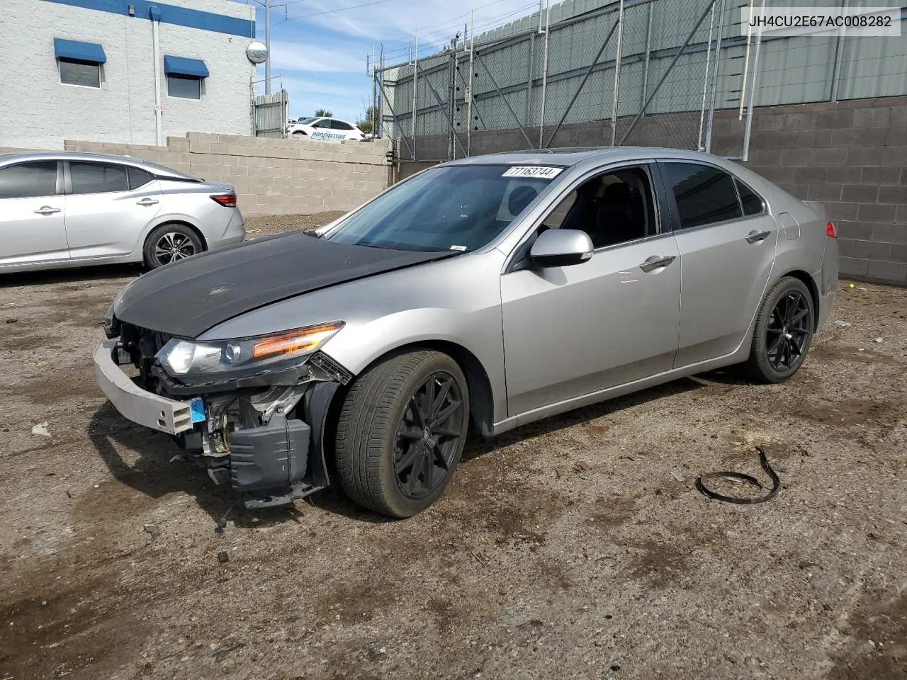 2010 Acura Tsx VIN: JH4CU2E67AC008282 Lot: 77163744