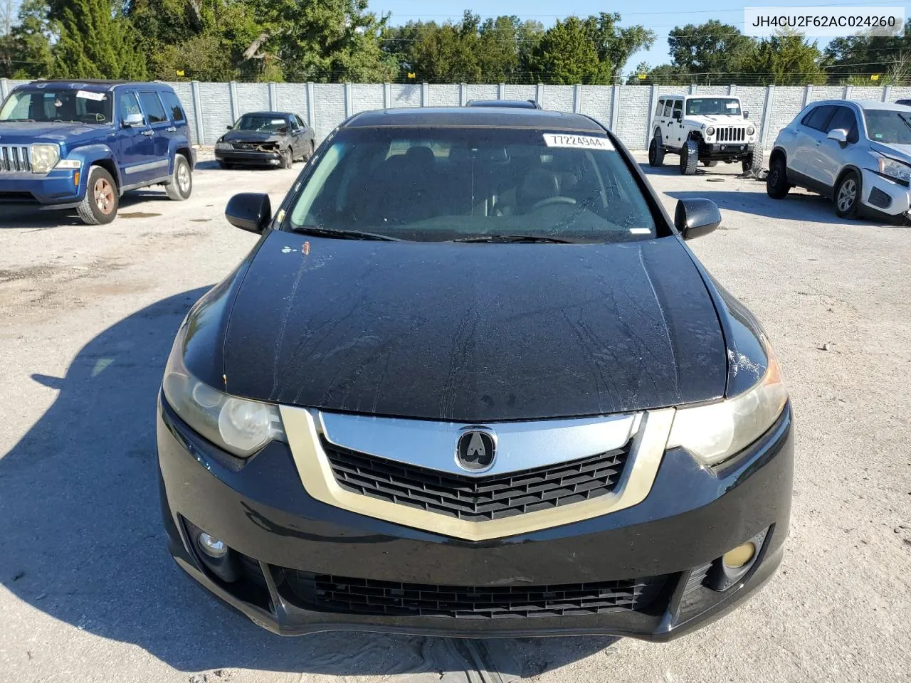 2010 Acura Tsx VIN: JH4CU2F62AC024260 Lot: 77224944