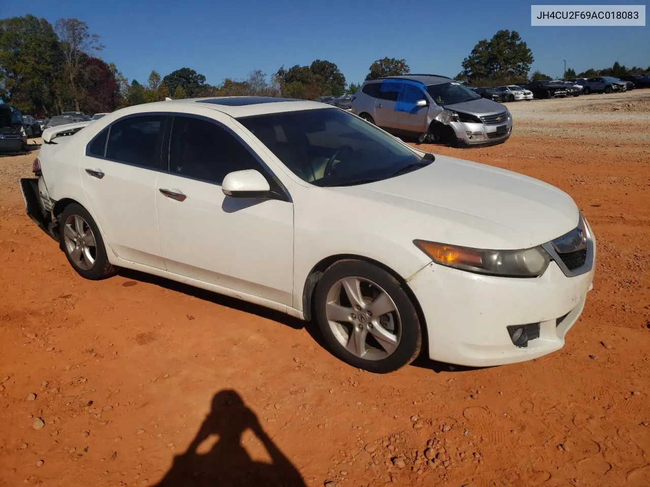 2010 Acura Tsx VIN: JH4CU2F69AC018083 Lot: 77528964