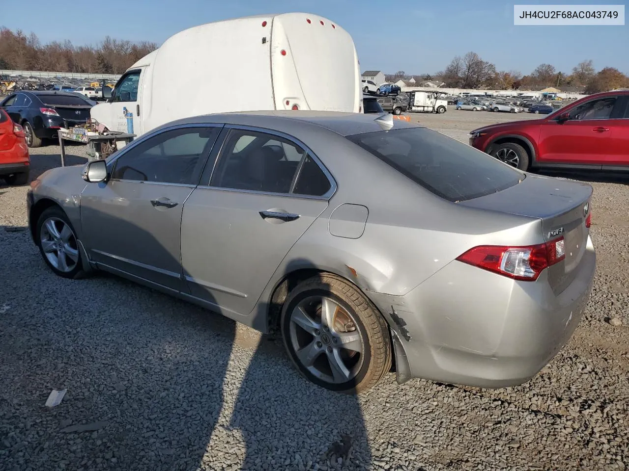 2010 Acura Tsx VIN: JH4CU2F68AC043749 Lot: 77767634