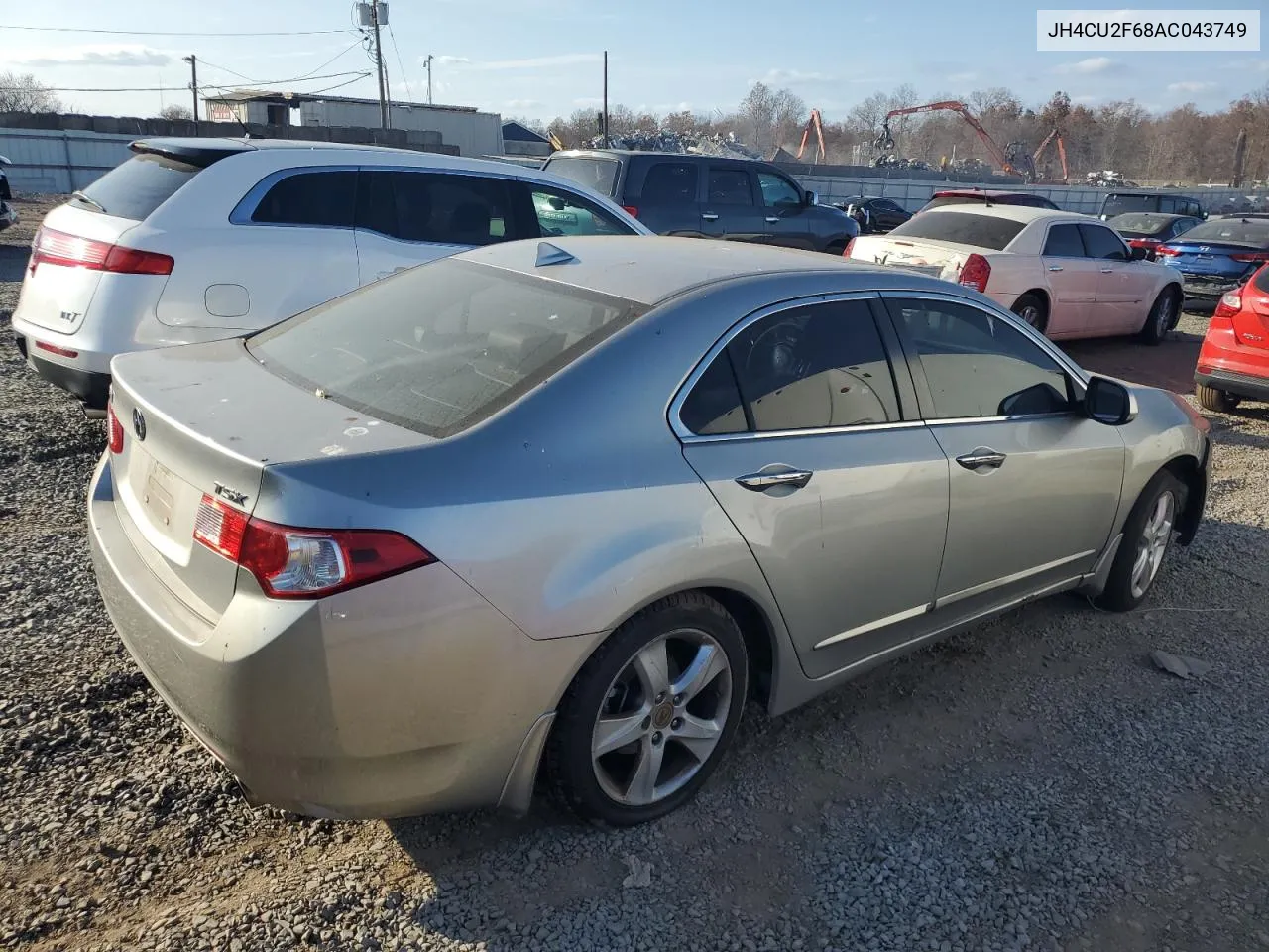 2010 Acura Tsx VIN: JH4CU2F68AC043749 Lot: 77767634