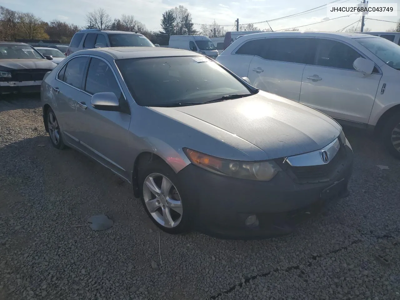 2010 Acura Tsx VIN: JH4CU2F68AC043749 Lot: 77767634